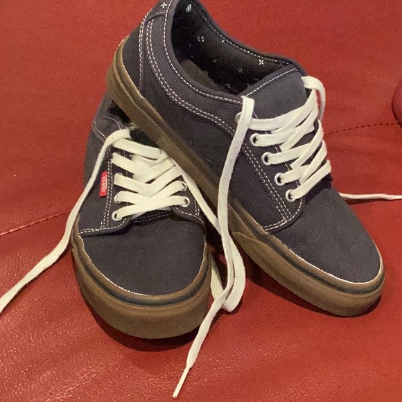 Blue canvas Vans - Picture 1 of 7